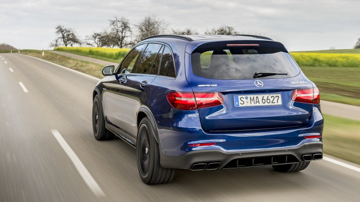 Mercedes AMG GLC 63S Back